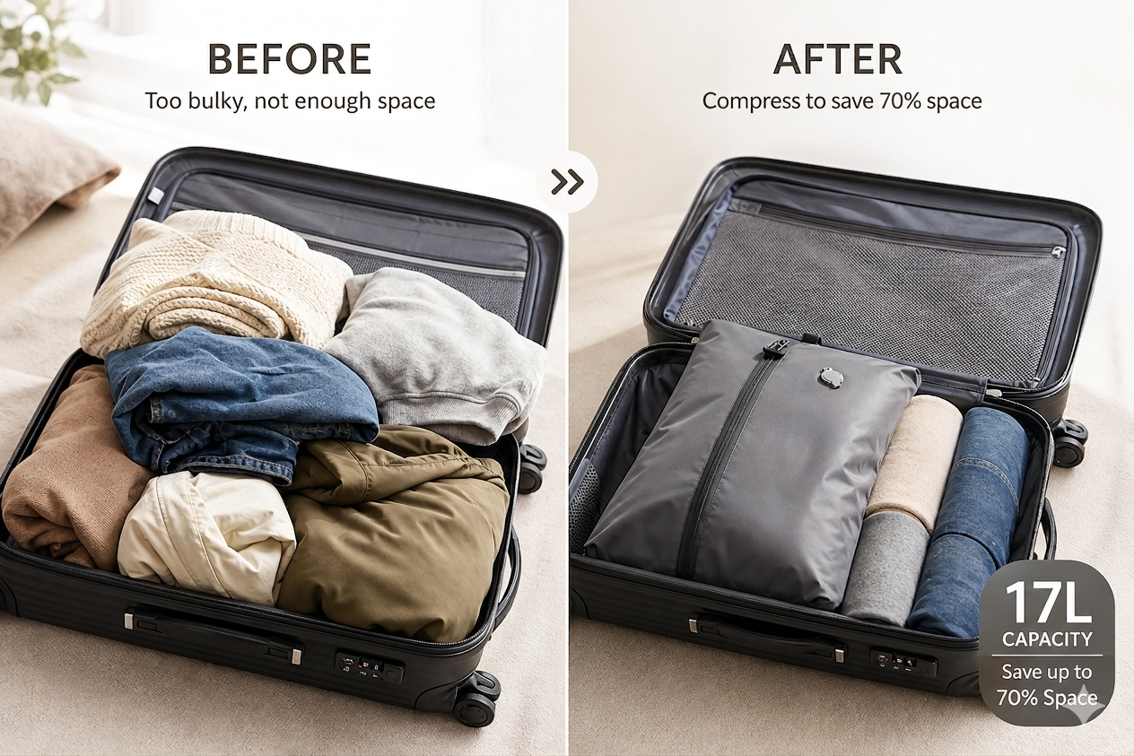 L'EverPackbag - Sac de compression 17L