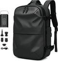 Airpack Expandable Backpack Vacuum with Pump, Anti-Theft Lock, and Compression Bag, Vacpack for Men and Women