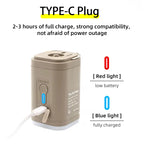 Camping Portable Electric Air Pump Wireless Air Compressor Inflator Deflator Pumps Air Cushions Beds Boat Swimming Ring