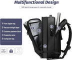 Airpack Expandable Backpack Vacuum with Pump, Anti-Theft Lock, and Compression Bag, Vacpack for Men and Women